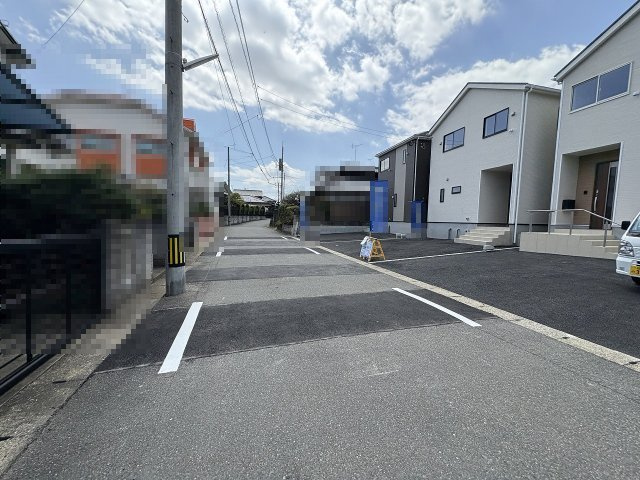現地写真。前面道路です。