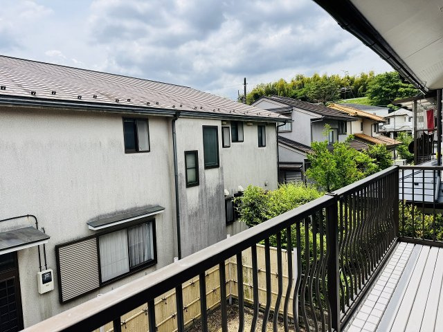 ～2部屋から出入り可能なバルコニー～
