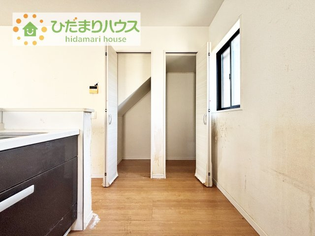 備え付け収納で、スッキリお片付け！