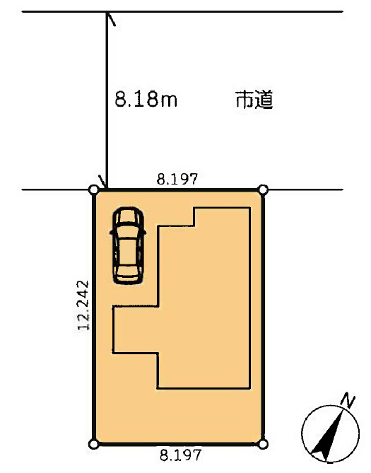 ■東武スカイツリーライン「北越谷」駅徒歩15分　■前面道路幅員約8ｍで広々！