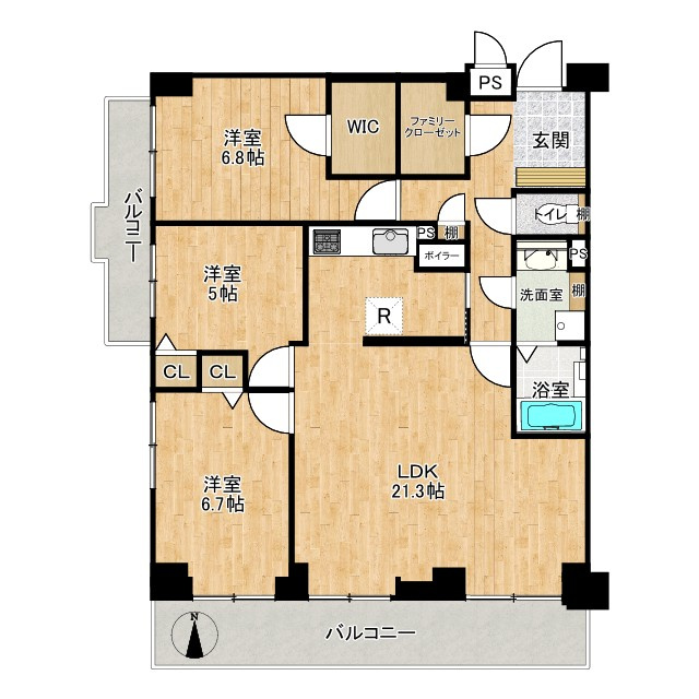 間取り：327002266354