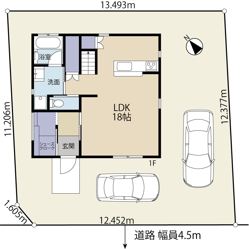 落ち着いた環境に、我が家を　