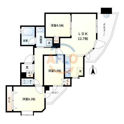 間取り：327002704435