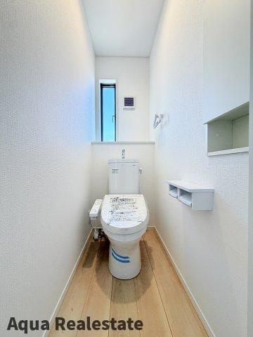 トイレも気になるポイント　※画像は同仕様の施工事例です