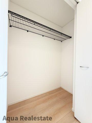 大きなものも収納できそうです　※画像は同仕様の施工事例です