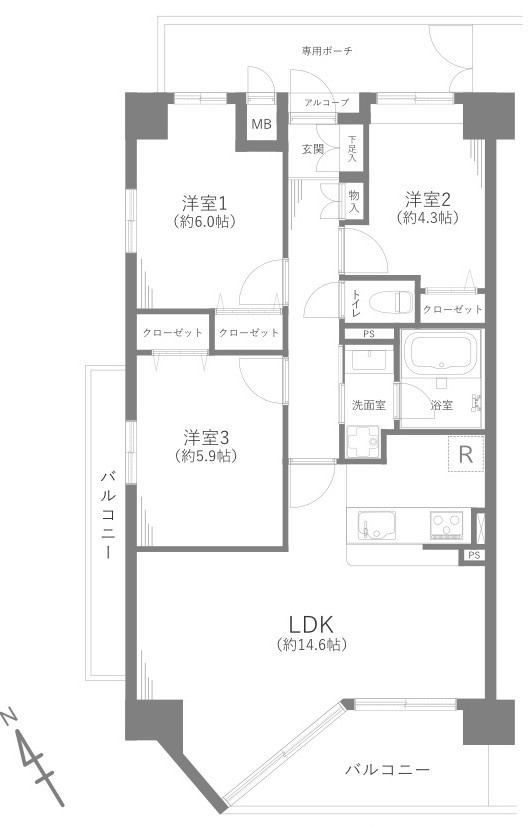 間取り：311002286987