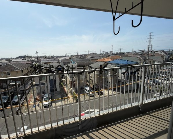 4階部分・南向きで陽当たり良好です