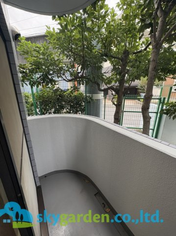 2面バルコニー