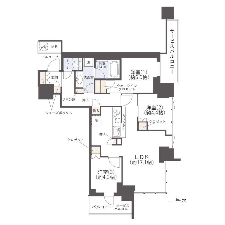 間取り：327002232234