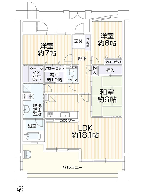 間取り：323000486276