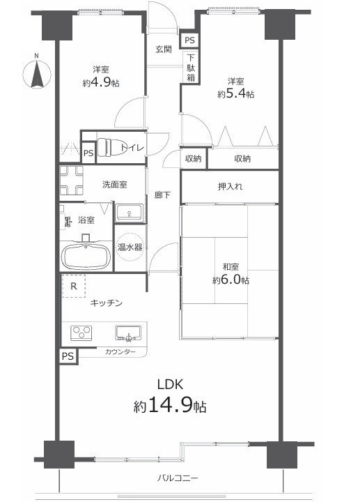 間取り：334000215669