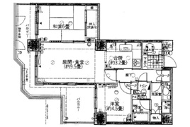 パークシティ新川崎・東2番街G棟の間取り