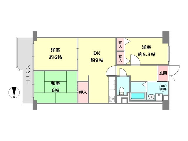 間取り：328000661382