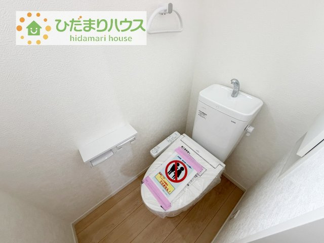 トイレは1F、2F共に完備！取り合いになることがありませんね(^^)/