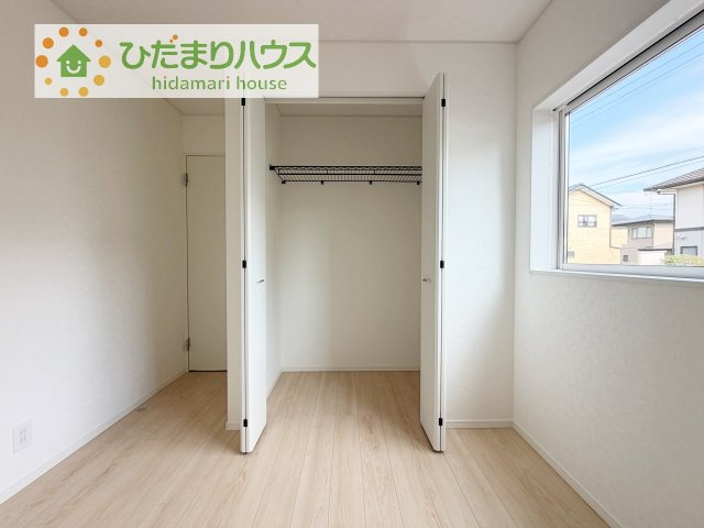 各居室にはしっかりと収納を完備！
