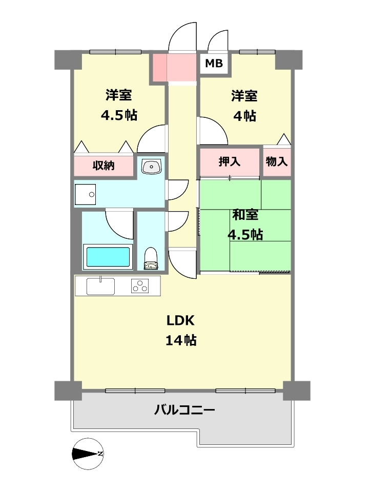 間取り：328000369858