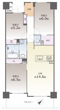 間取り：326000254361