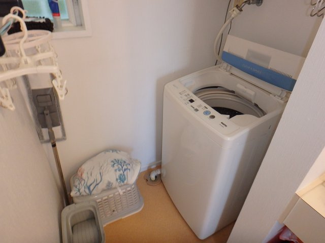 室内洗濯機置き場