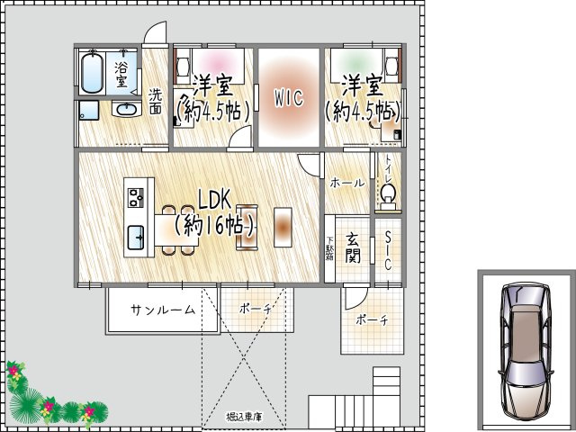 間取り：328000685761
