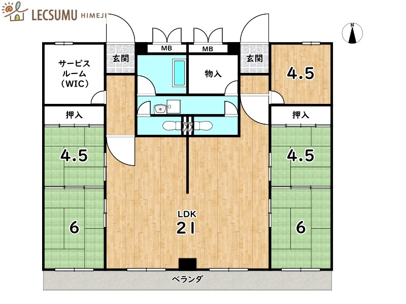 間取り：328000673454