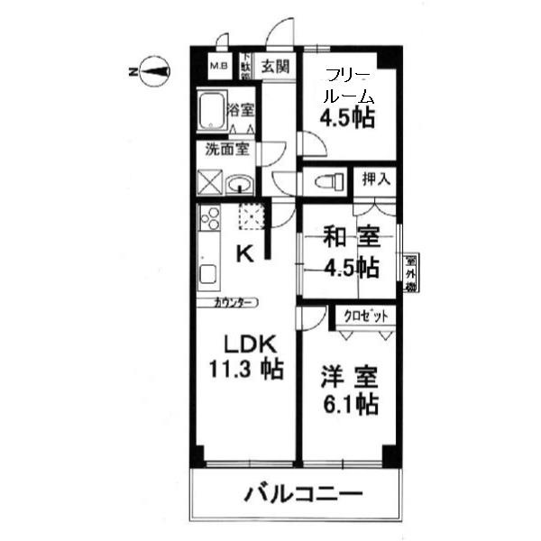 間取り：326000241672