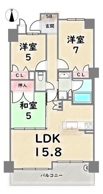間取り：326000258408