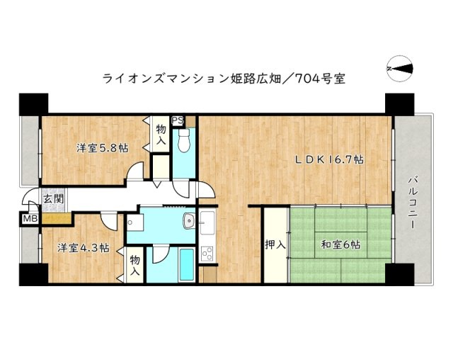 間取り：328000645694