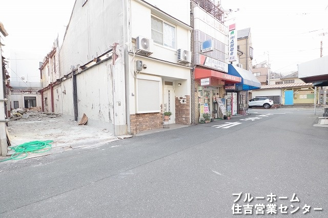 別角度からの前面道路です！