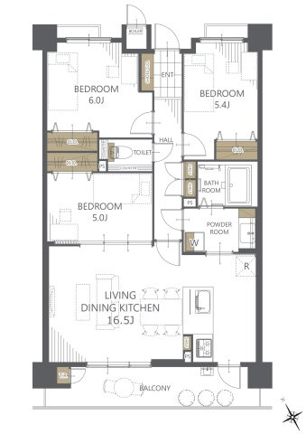 間取り：329000130707