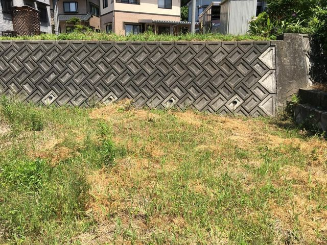 敷地中央からみた景色