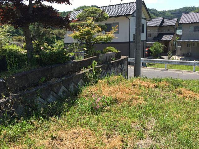 敷地中央からみた景色