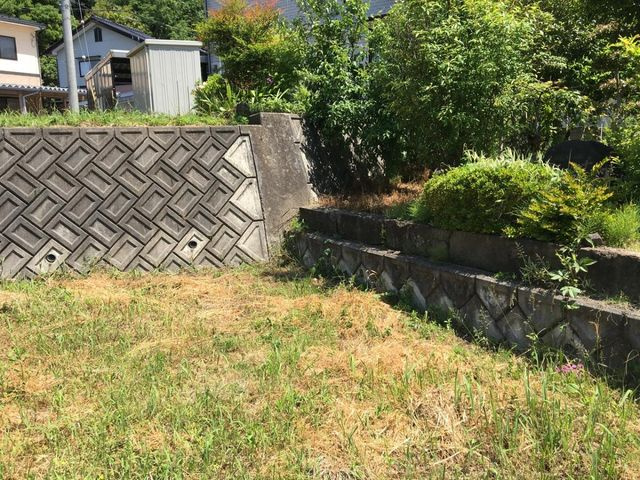 敷地中央からみた景色