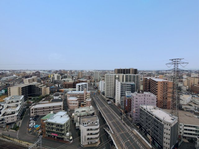 空を近くに感じられる眺望を楽しめます