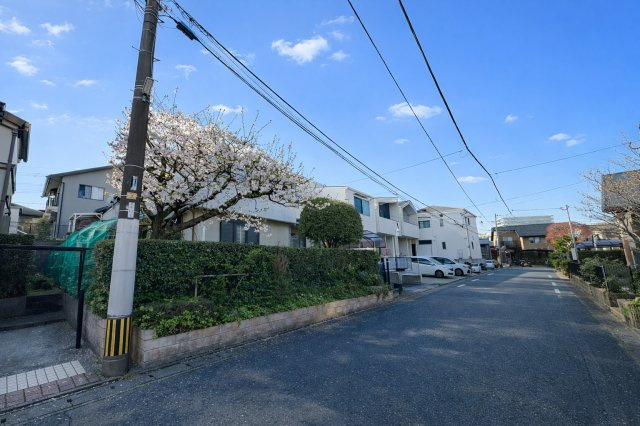 前面道路含む現地写真です