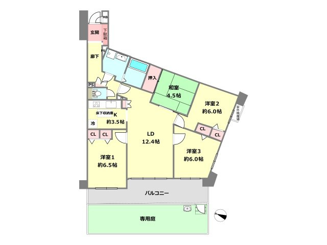 間取り：328000641196