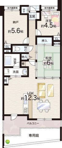 間取り：328000683960