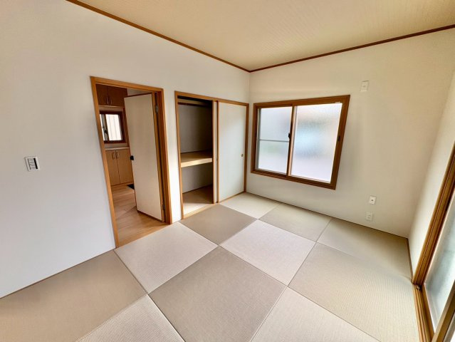 和室は、お子さまのお昼寝スペースや来客時にも重宝します