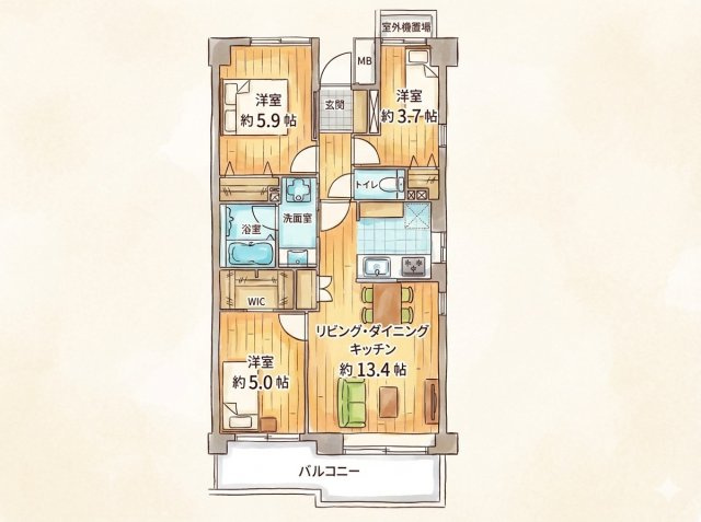 間取り：311002324054