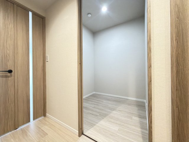 【新設】タップリ大容量の納戸は2.2帖。