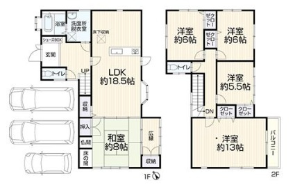 間取り：328000583057