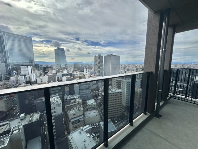 バルコニーからの名古屋駅は絶景です！