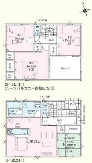 間取り：308000166485