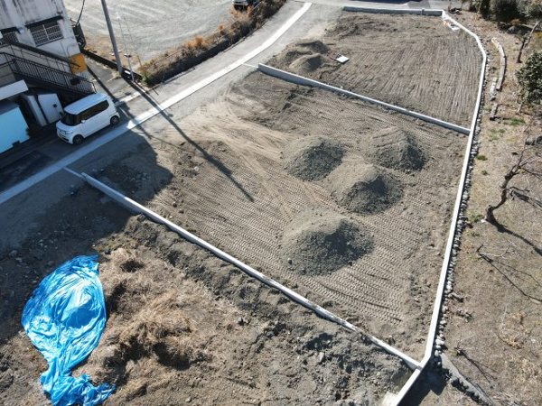 【南アルプス市古市場　分譲地の外観】