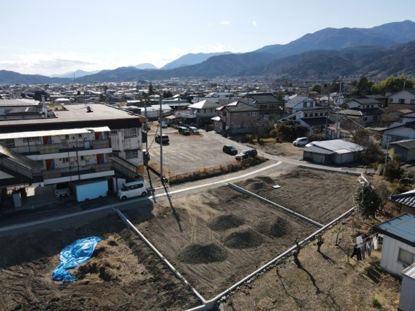 【南アルプス市古市場　分譲地の外観】