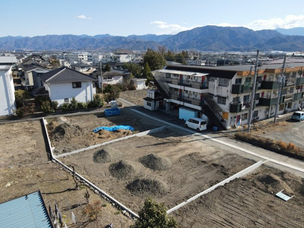 【南アルプス市古市場　分譲地の外観】