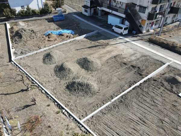 【南アルプス市古市場　分譲地の外観】