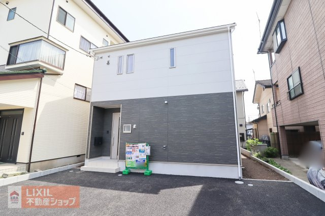 【現地外観】現地完成写真　陽南小学校、姿川中学校が徒歩10分圏内の物件です♪