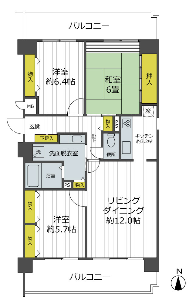 間取り：329000132402