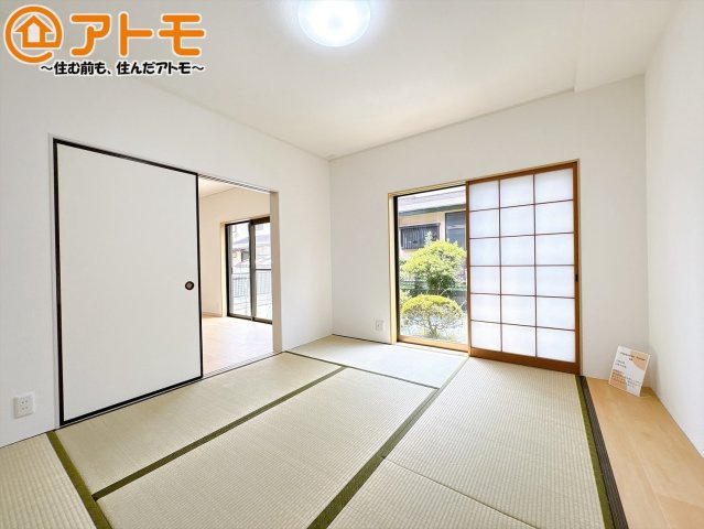 和室は客間としてはもちろん、家事の休憩やお子様のおむつ替えにもピッタリ♪