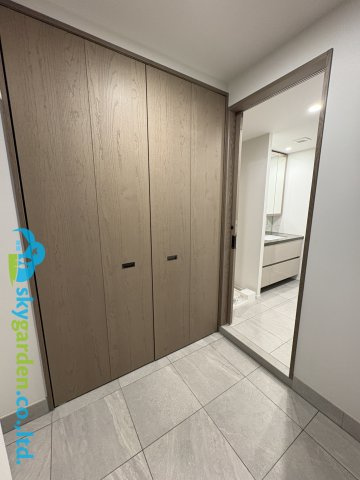 海からの帰りには、玄関土間からも洗面室そして浴室へ直行できます